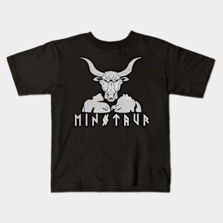 Minotaur Distressed Kids T-Shirt